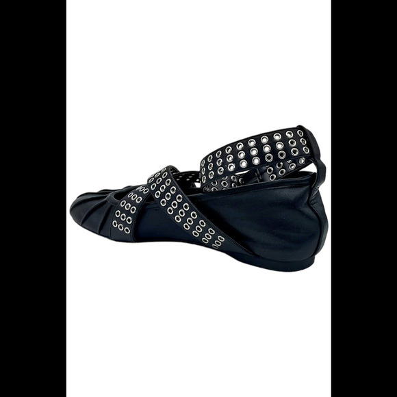 Steve Madden Women's Bryar S Flats Black Leather - Medium - Picture 3 of 3